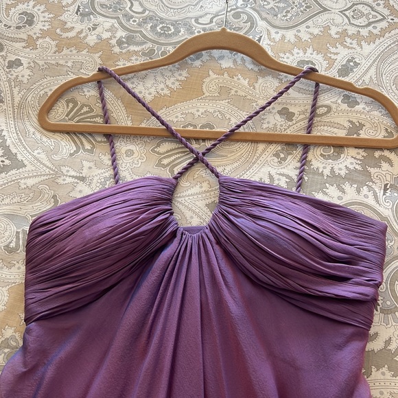 Worn once purple sassy swing dress - Picture 2 of 4